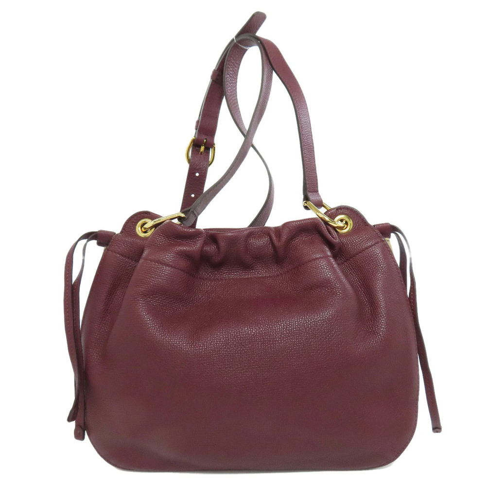 Burberry Bag Shoulder Leather Black